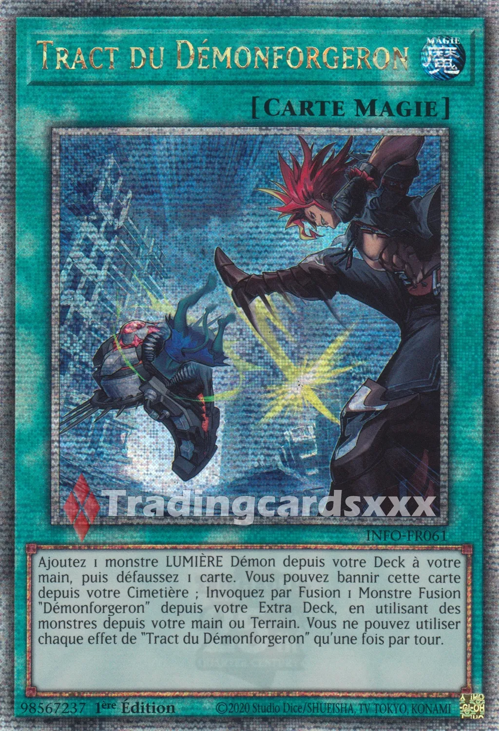Yu-Gi-Oh! Tract du Démonforgeron carte à l’unité