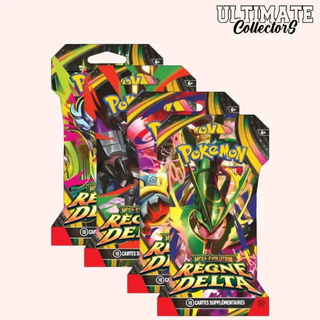 Pokémon Règne Delta ME06 booster blister français 10 cartes