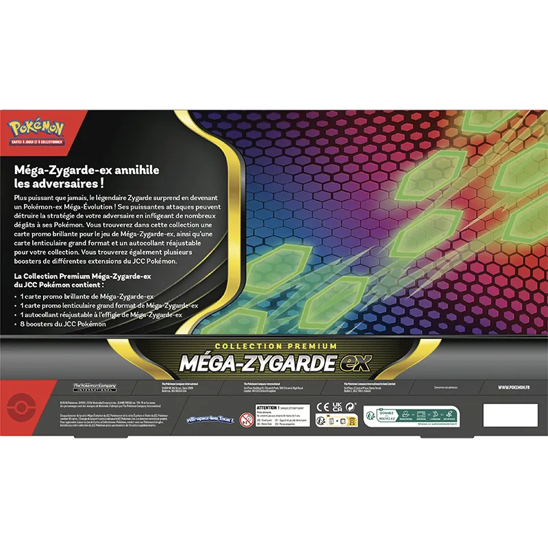 Pokémon ME3 Équilibre Parfait ETB + Coffret Premium Méga-Zygarde-ex