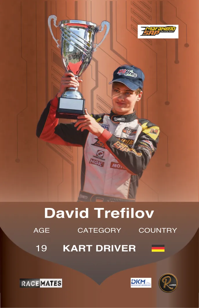 Racemates David Trefilov carte collector Kart KZ2