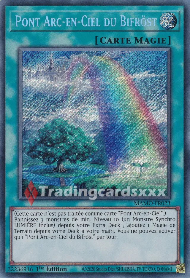 Yu-Gi-Oh! Pont Arc-en-Ciel du Bifröst carte