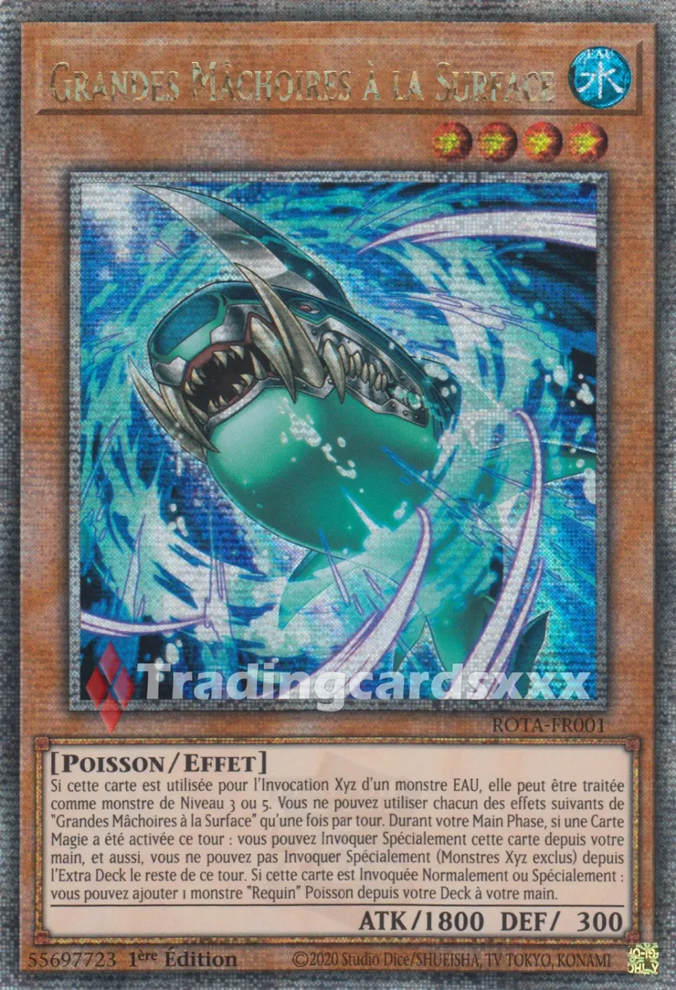Yu-Gi-Oh! Grandes Mâchoires à la Surface carte