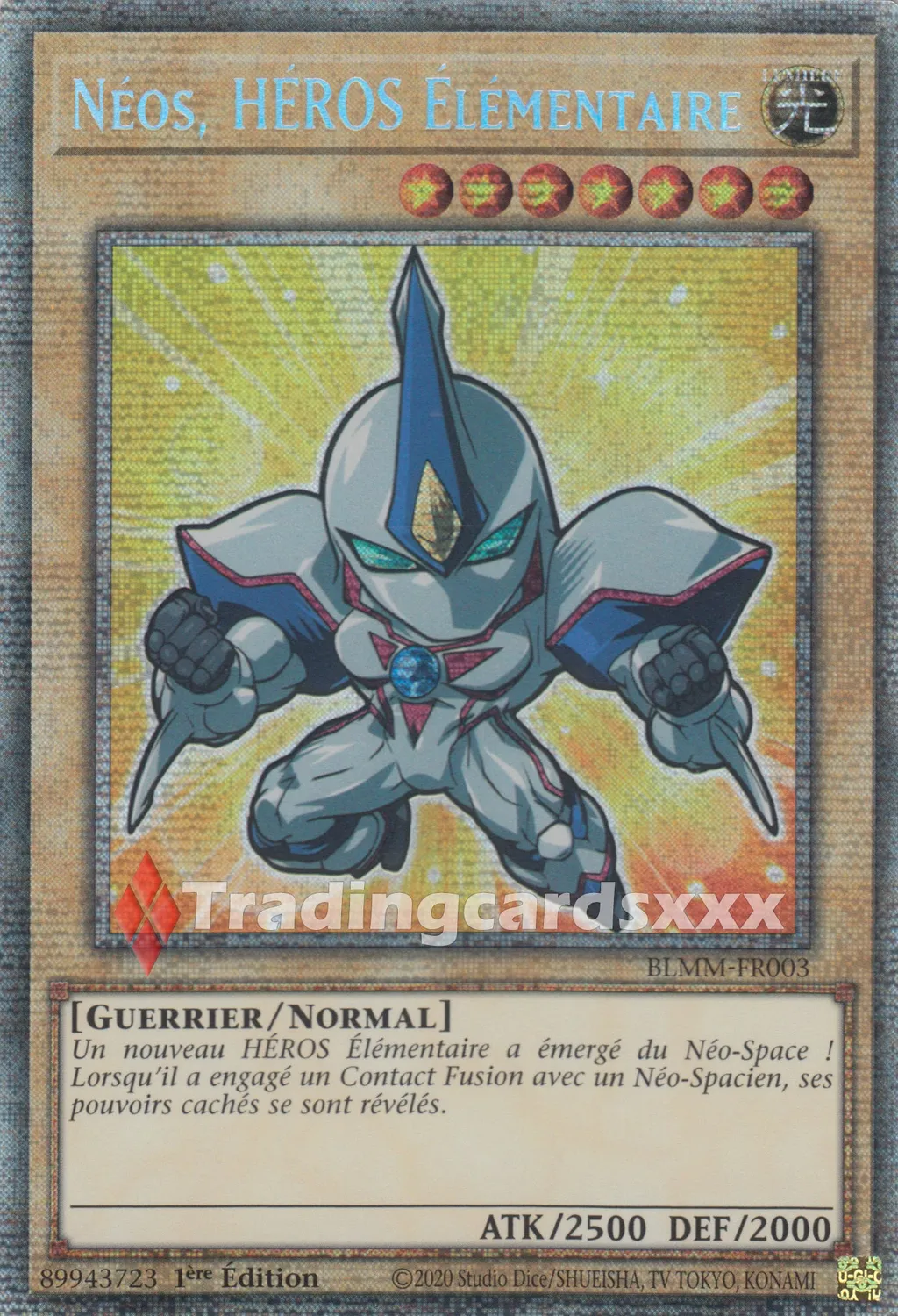 Yu-Gi-Oh! Néos, HÉROS Élémentaire carte à l’unité BLMM-FR003