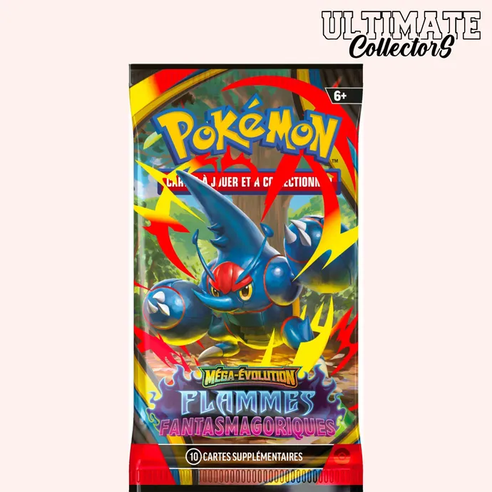 Pokémon Flammes Fantasmagoriques ME2 booster français scellé