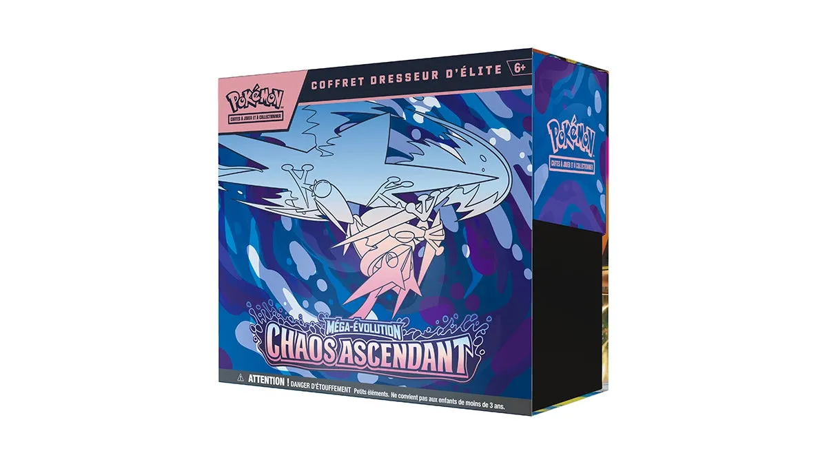 Pokémon ME04 Chaos Ascendant Coffret ETB 9 Boosters FR