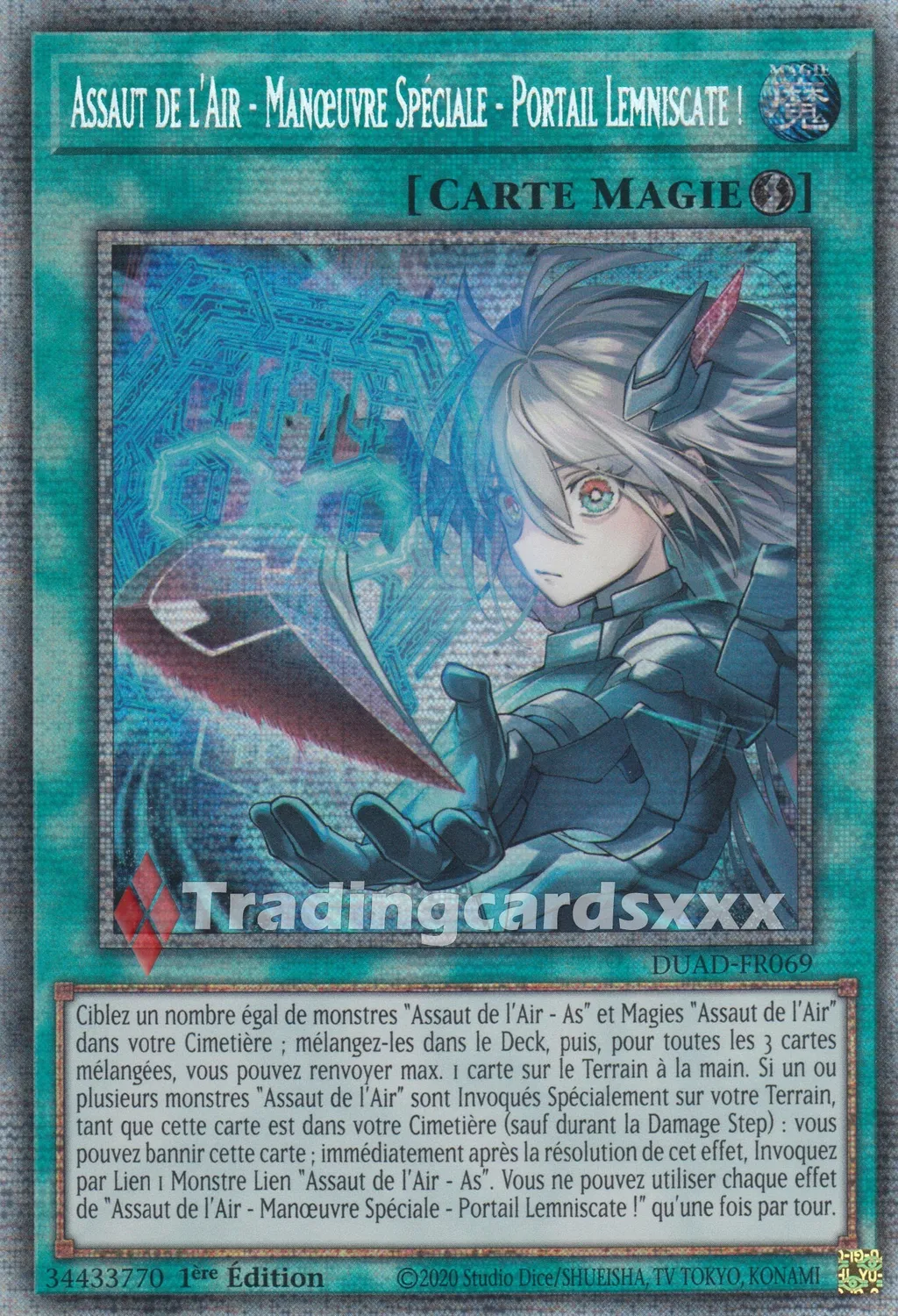 Yu-Gi-Oh! Assaut de l'Air Manœuvre Spéciale - Portail Lemniscate ! carte