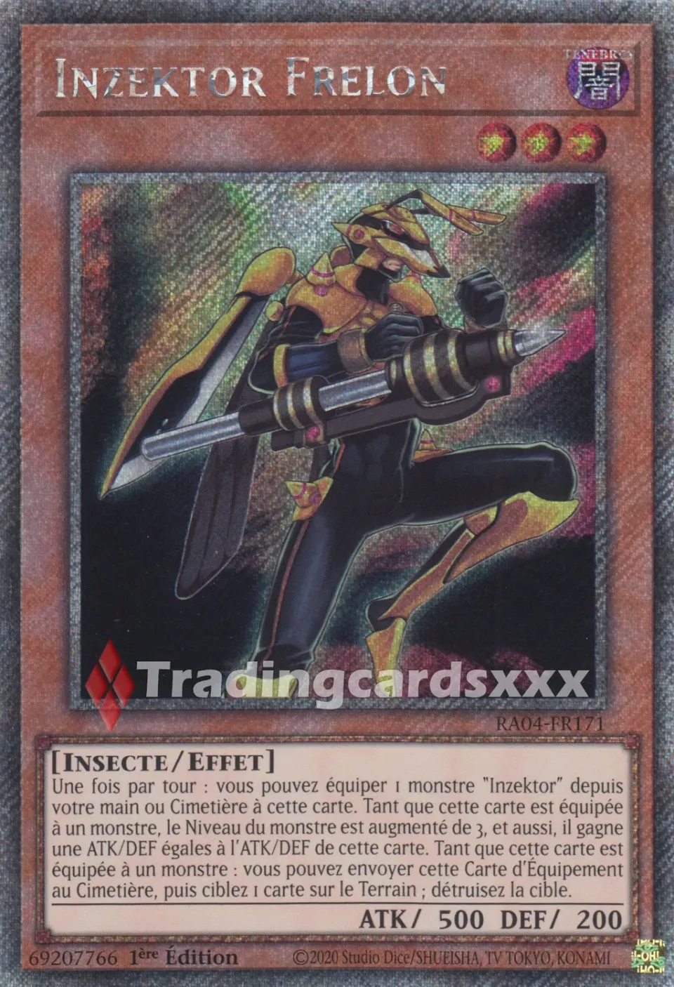 Yu-Gi-Oh! Inzektor Frelon RA04-FR171 carte à l'unité