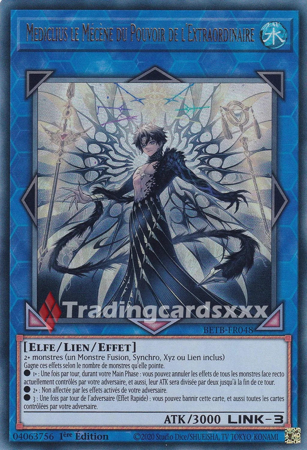 Yu-Gi-Oh! Mediclius le Mécène du Pouvoir BETB-FR048 Carte à l'unité
