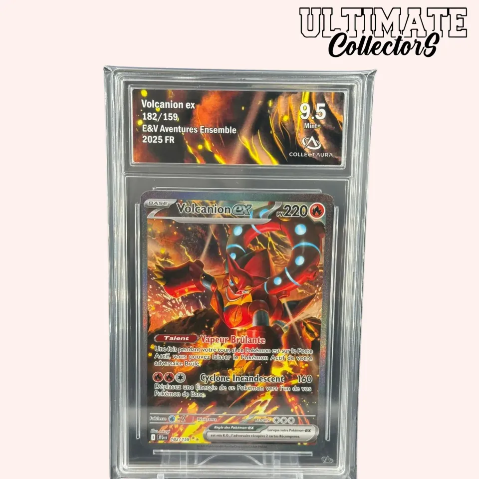 Pokémon Aventures Ensemble Volcanion ex 182/159 carte ALT française