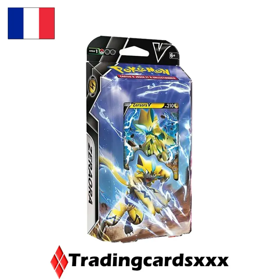 Pokémon Deck Combat V Zeraora V deck 60 cartes édition française