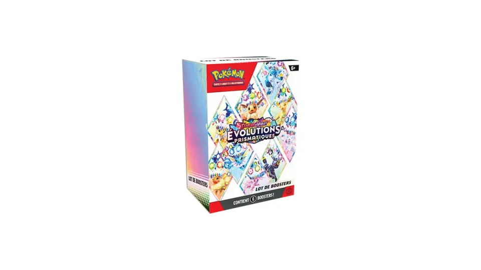 Pokémon Écarlate et Violet Évolutions Prismatiques bundle EV8.5
