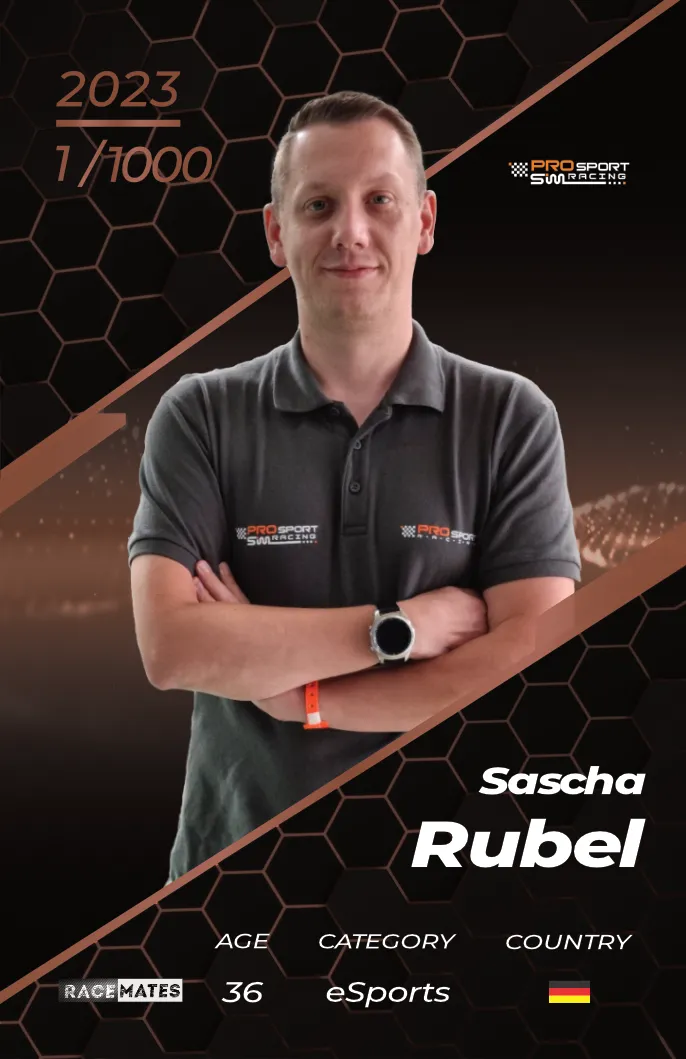 RACEMATES Sascha Rubel carte à collectionner