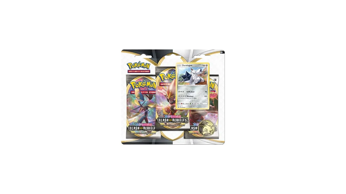 Mrjoshop Clash des Rebelles tripack Pokémon EB02 10 cartes
