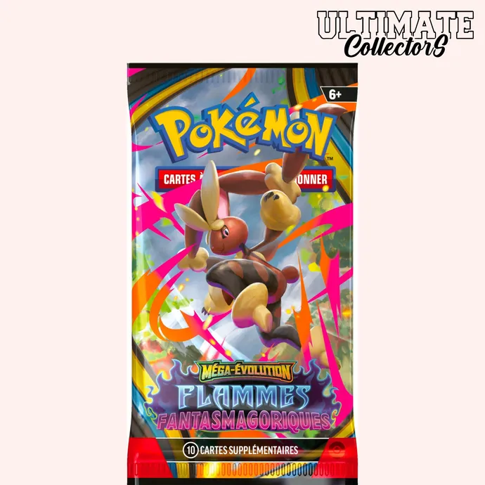 Pokémon Flammes Fantasmagoriques ME2 booster français scellé