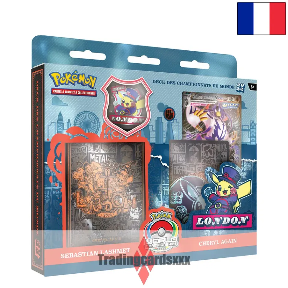 Pokémon Deck Monde 2022 Cheryl Again Shifours VMAX français scellé
