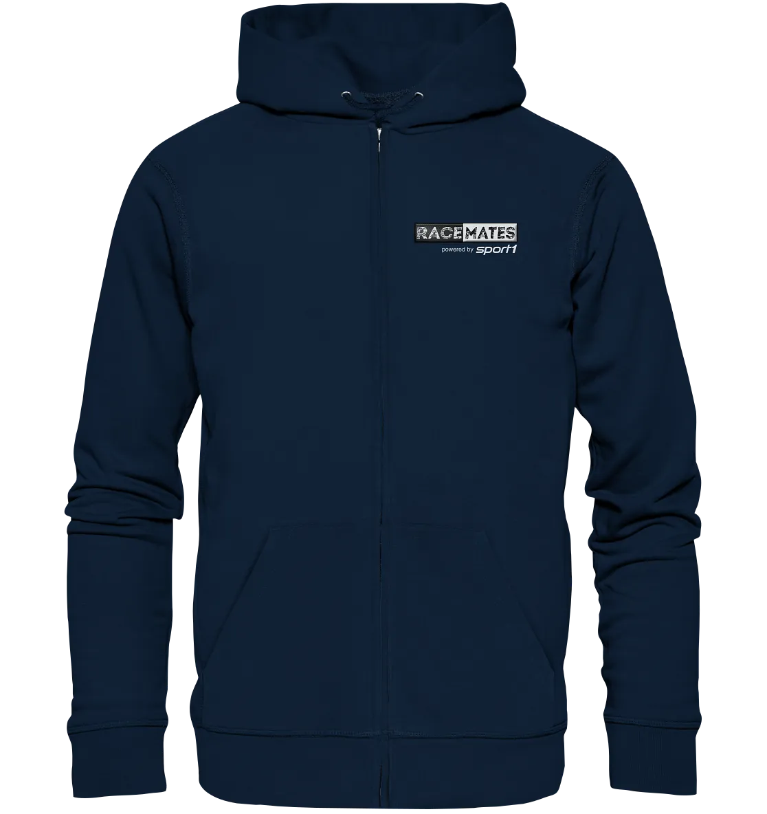 RACEMATES Zipper veste à capuche zippée