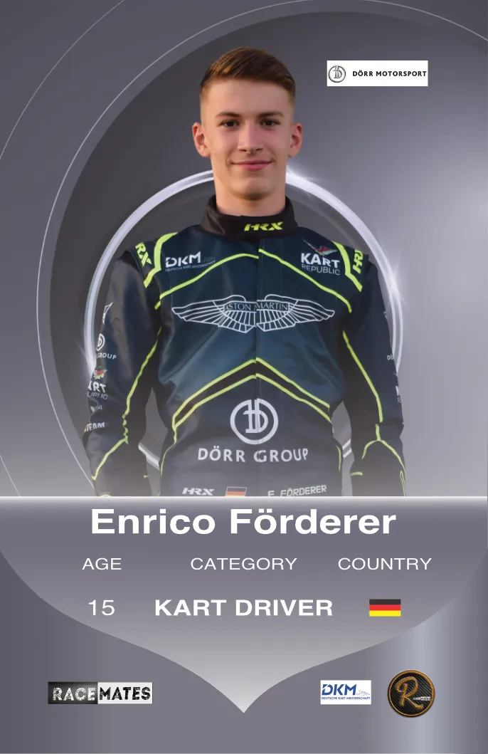 RACEMATES Enrico Förderer carte de collection