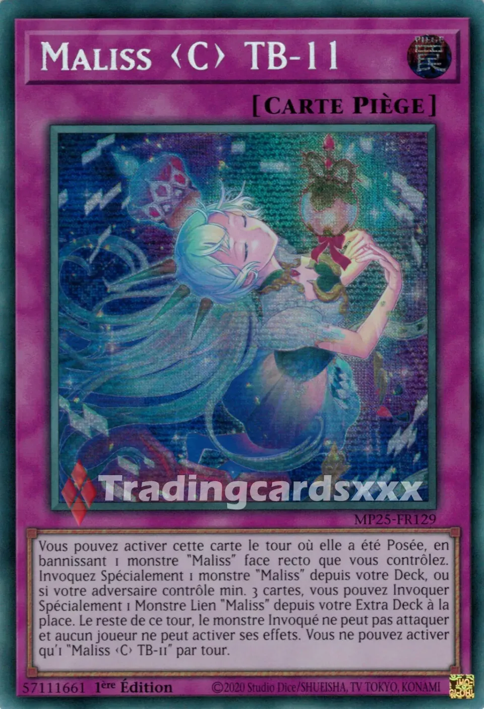 Yu-Gi-Oh! MP25 Maliss C TB-11 carte PSE française