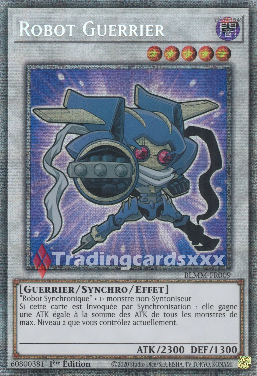 Yu-Gi-Oh! Robot Guerrier carte
