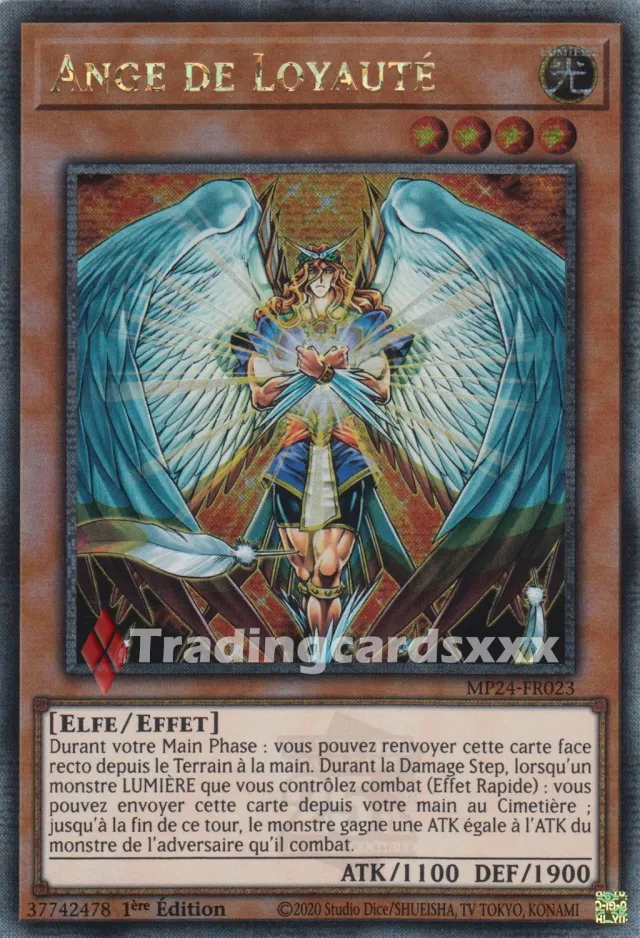 Yu-Gi-Oh! Ange de Loyauté carte à l’unité