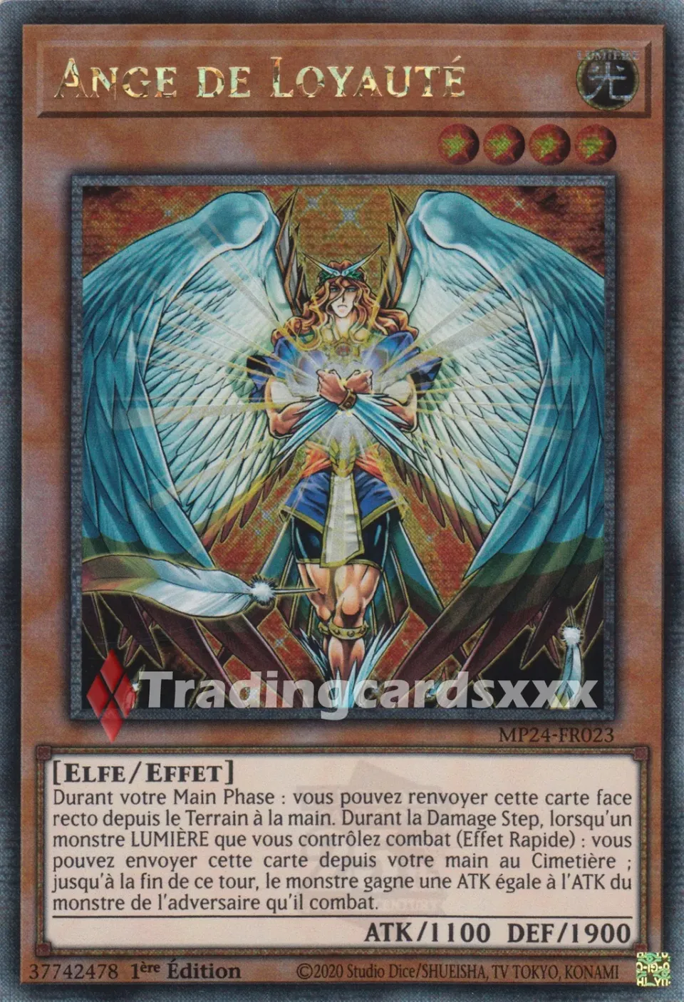 Yu-Gi-Oh! Ange de Loyauté carte à l’unité