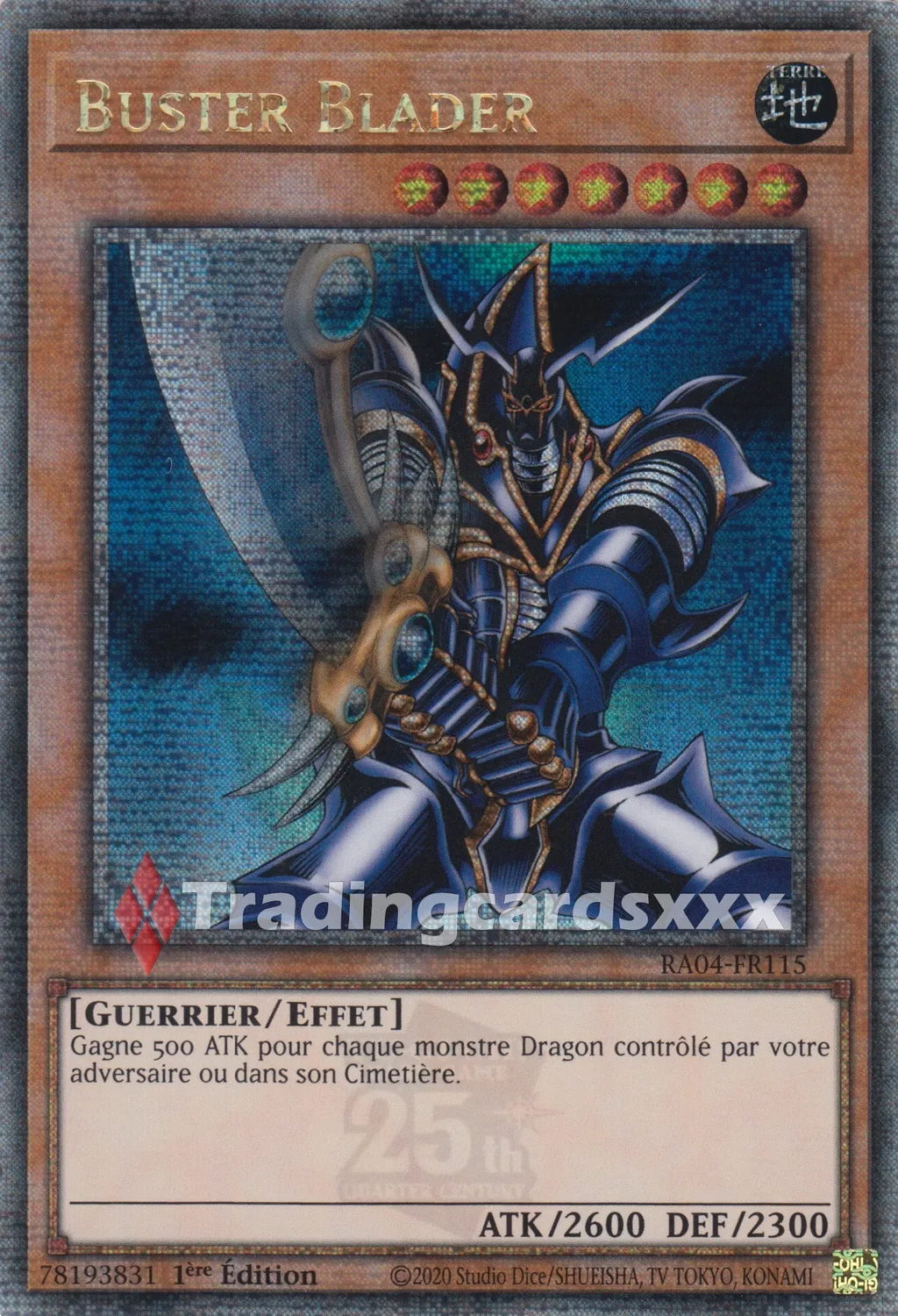 Yu-Gi-Oh! Buster Blader carte à l’unité RA04-FR115