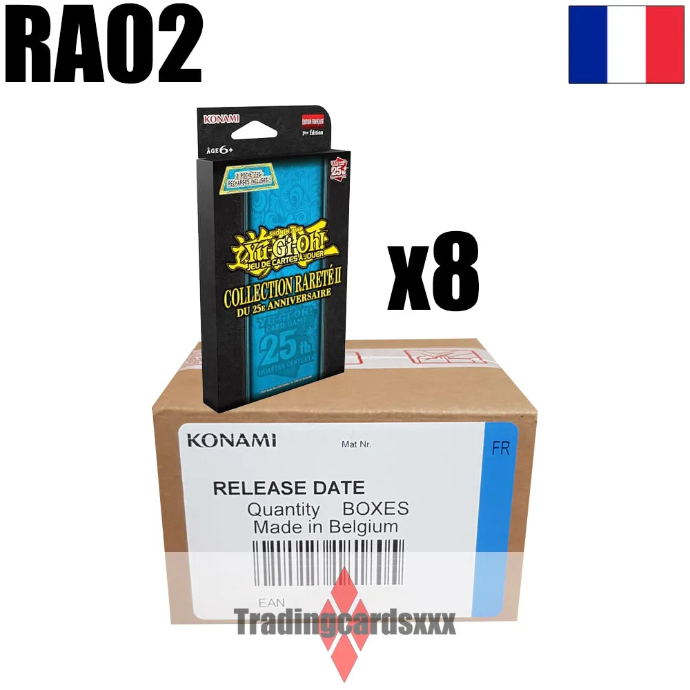Yu-Gi-Oh! Collection Rareté 2 display 25e anniversaire
