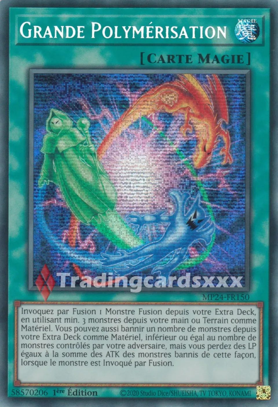 Yu-Gi-Oh! Grande Polymérisation carte PSE MP24-FR150 française