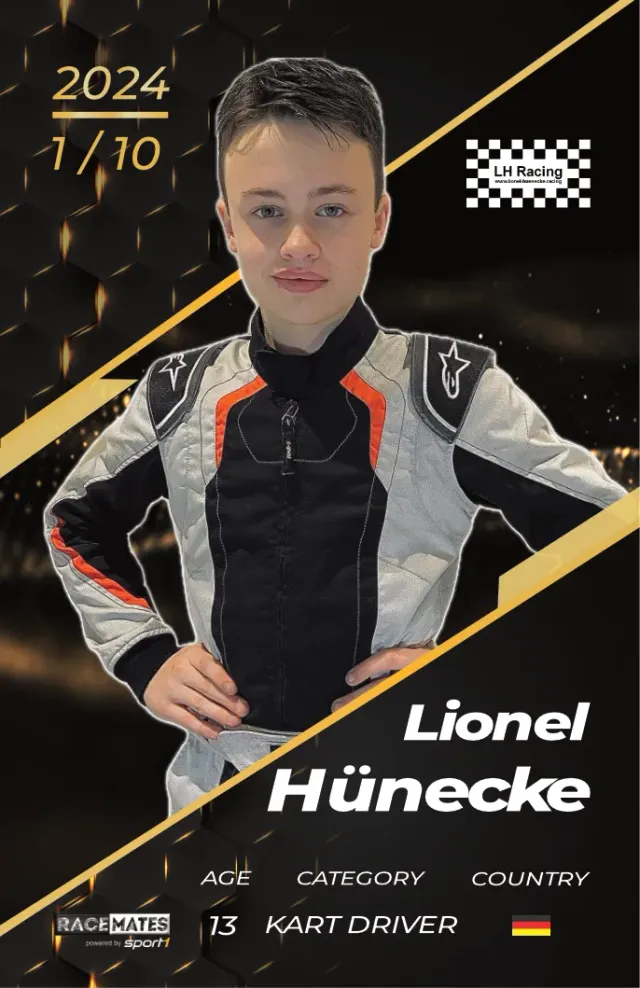 RACEMATES Lionel Hünecke carte de collection