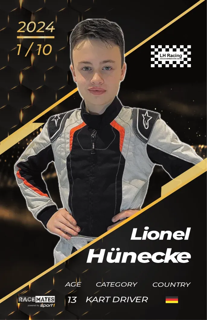 RACEMATES Lionel Hünecke carte de collection