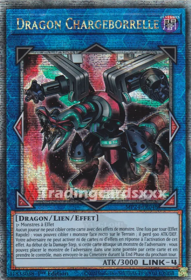 Yu-Gi-Oh! Dragon Chargeborrelle MP24-FR048 carte QCSE