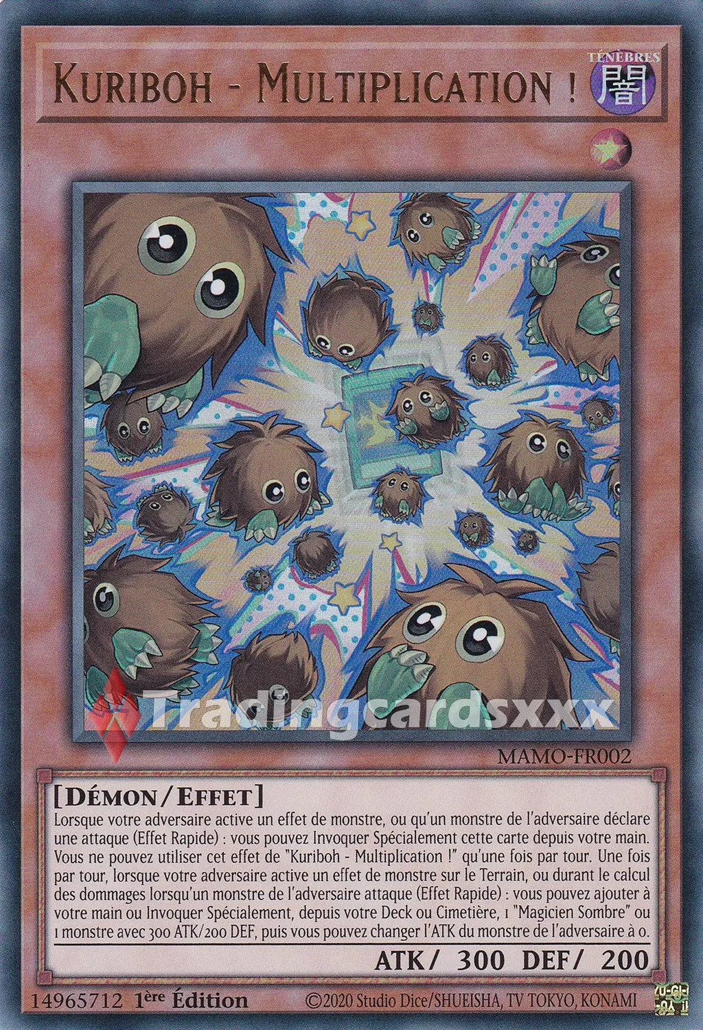 Yu-Gi-Oh! Kuriboh Multiplication MAMO-FR002 carte Monstres