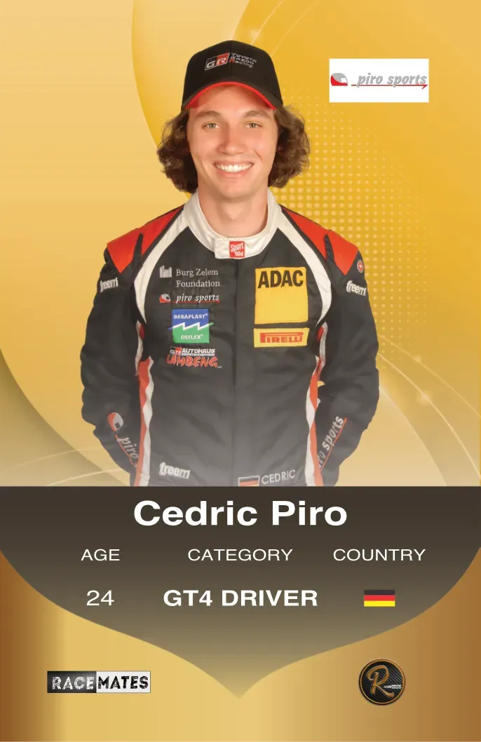 Racemates Cedric Piro carte collection GT4