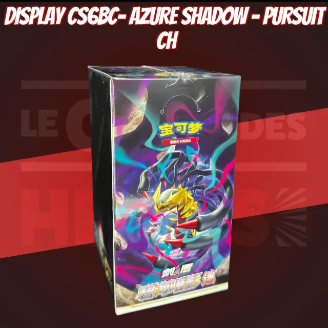 CS6bC Azure Shadow - Pursuit display Pokémon chinois