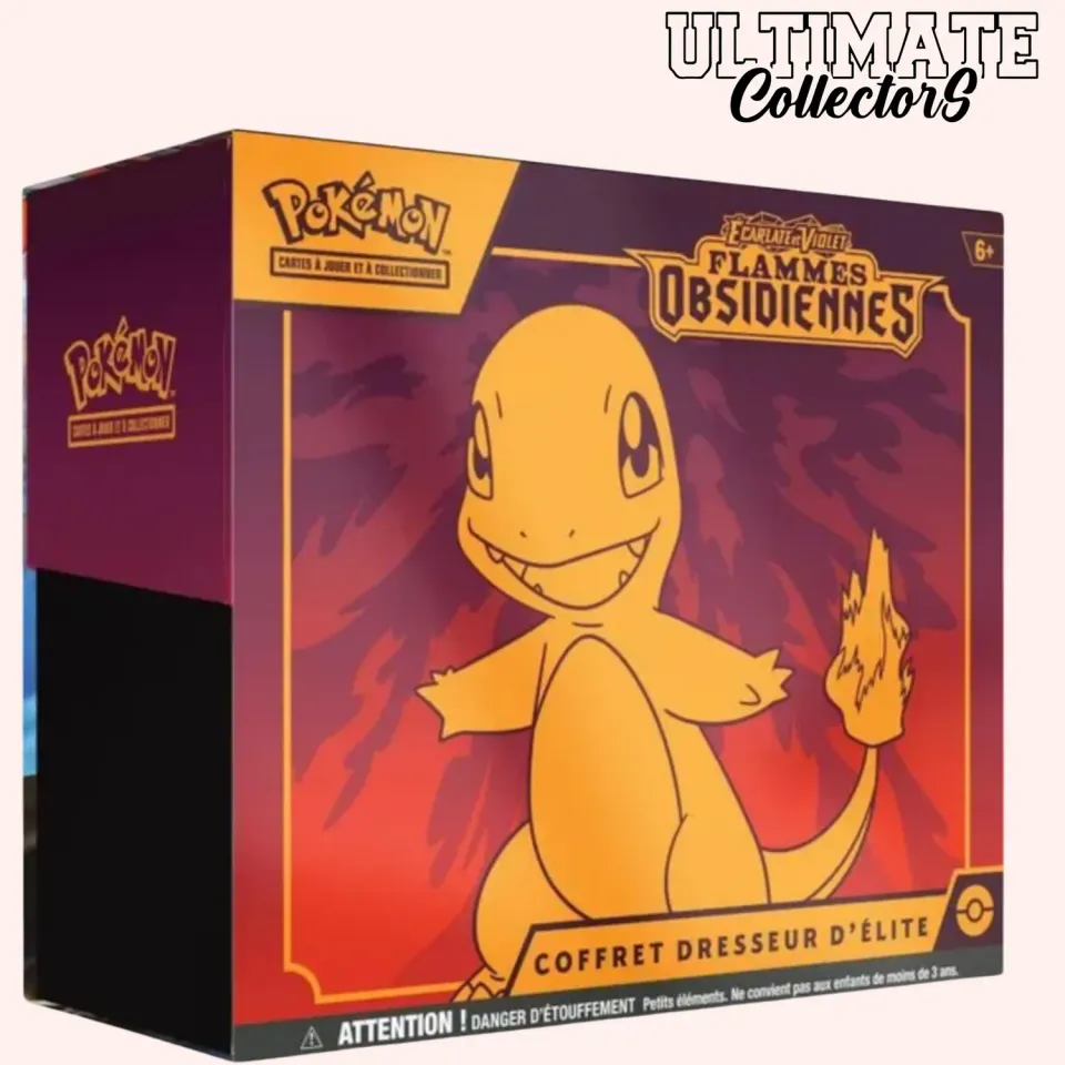 Pokémon Flammes Obsidiennes ETB EV03 coffret dresseur d'élite
