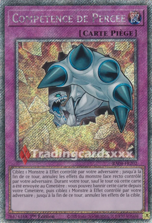 Yu-Gi-Oh! Compétence de Percée carte