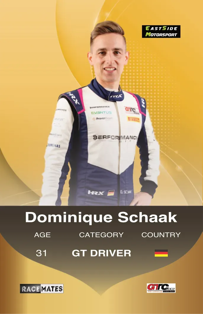 RACEMATES Dominique Schaak carte à collectionner