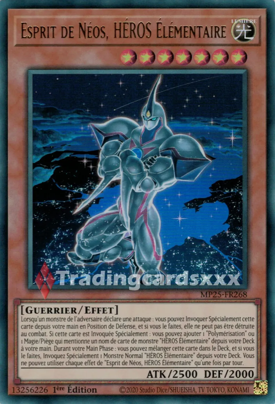 Yu-Gi-Oh! Esprit de Néos HÉROS Élémentaire carte UR MP25-FR268