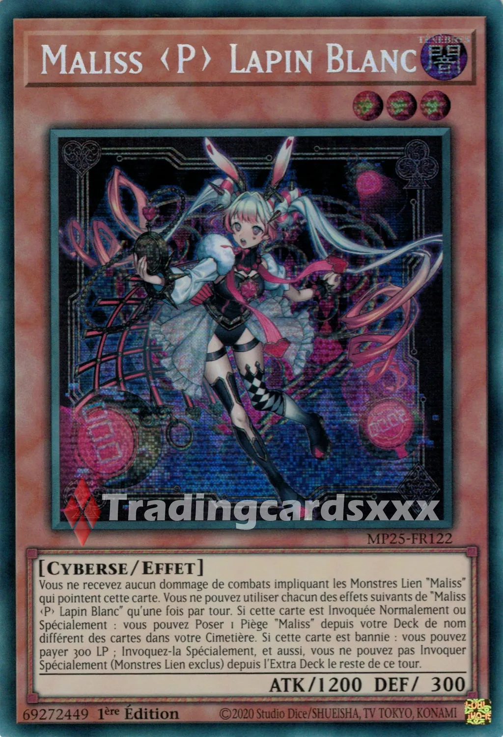 Yu-Gi-Oh! Maliss P Lapin Blanc carte