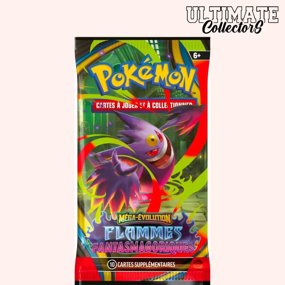 Pokémon Flammes Fantasmagoriques ME2 booster français scellé
