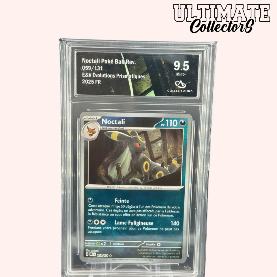 Évolutions Prismatiques Noctali 059/131 carte Poké Ball Reverse française