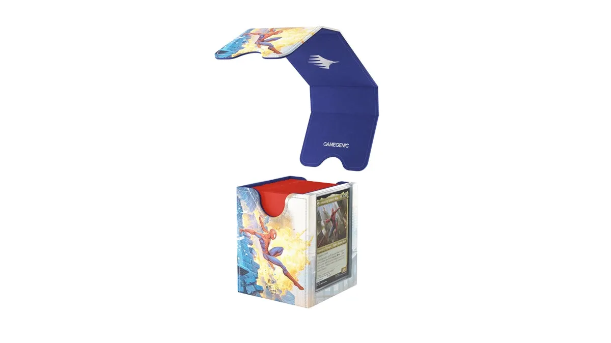 Gamegenic Spider-Man Art Squire Plus 100+ XL deck box 80 cartes